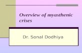 Overview of myasthenic crises