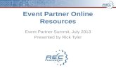 Event Partner Online Resources