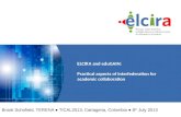 ELCIRA and  eduGAIN :  Practical aspects of  interfederation  for  academic collaboration