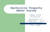 Huntsville Property Owner Survey