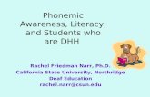 Phonemic Awareness, Literacy, and Students who are DHH