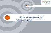 Procurements in Kazakhstan