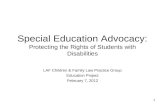 Special Education Advocacy: Protecting the Rights of Students with Disabilities