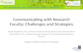 Communicating with Research Faculty: Challenges and Strategies