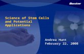 Science of Stem Cells and Potential Applications