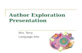 Author Exploration Presentation