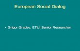 European Social Dialog