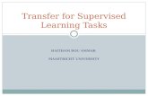 Transfer for Supervised Learning Tasks