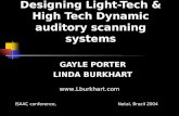 Designing Light-Tech & High Tech Dynamic auditory scanning systems