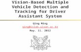 Vision-Based Multiple Vehicle Detection and Tracking for Driver Assistant System
