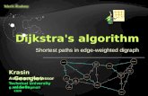 Dijkstra's  algorithm