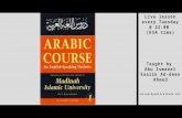 Live lesson every Tuesday @ 22:00  (KSA time) Taught by  Abu  Ismaeel Saalik  Ad- deen  Ahmed