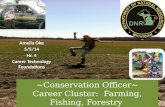~Conservation Officer~ Career Cluster:  Farming, Fishing, Forestry