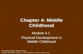 Chapter 4: Middle Childhood