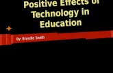 Positive Effects of Technology in Education