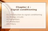 Chapter 4 :  Signal conditioning