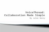 VoiceThread: Collaboration Made Simple