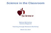Science  in the Classroom