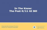 In The Know: The Post-9/11 GI Bill