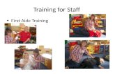 Training for Staff