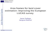 Area frames for land cover estimation: Improving the European LUCAS survey Javier Gallego