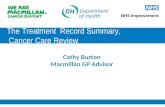 The Treatment  Record Summary,  Cancer Care Review