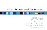 ECEC in Asia and the Pacific