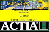 Scaner de  Diagnóstico Multimarca Demo Ford EcoSport 2.0