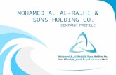 MOHAMED A. AL- RAJHI  & SONS  HOLDING CO.