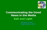 Communicating the Good News in the Media