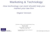 Marketing & Technology