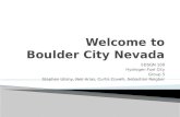 Welcome to Boulder City Nevada