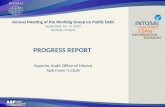 Annual Meeting of the Working Group on Public Debt September 10- 12, 2012 Helsinki, Finland