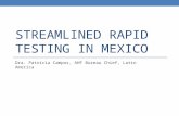 Streamlined Rapid Testing in  mexico