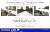 Economic Impact of Closing Low-Volume Rural Bridges in Kansas Eric J. Fitzsimmons, Ph.D.