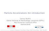 Particle Accelerators: An introduction