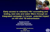 Reuben Granich HIV/AIDS Department World Health Organization