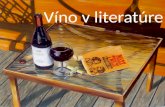 Víno v literatúre