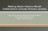 Making Black History Month Celebrations Include Primary Grades