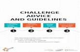 Challenge ADVICE  AND GUIDELINES