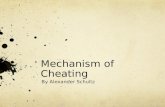 Mechanism of Cheating