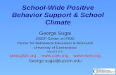 School-Wide Positive Behavior  Support & School Climate