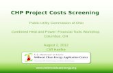 CHP  Project Costs Screening