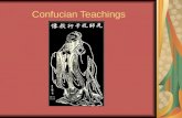Confucian Teachings