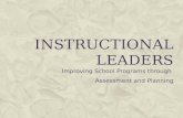 Instructional leaders