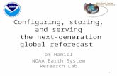 Configuring, storing, and serving  the next-generation global reforecast