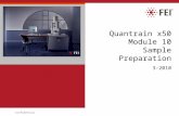 Quantrain x50 Module 10 Sample Preparation