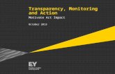Transparency, Monitoring and Action