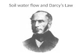 Soil water flow and Darcy’s Law