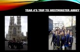 Year 4’s trip to Westminster Abbey